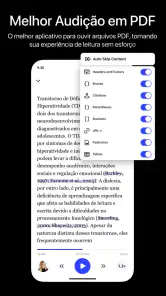 Speechify: Leitor de Voz IA screenshot
