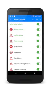 Speed ​​câmera detector (PRO) screenshot