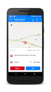 Speed ​​câmera detector (PRO) screenshot