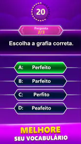 Spelling Quiz - Jogo de trivia screenshot