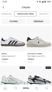 Sportino screenshot