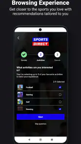 Sports Direct screenshot