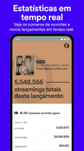 Spotify for Artists screenshot