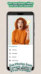Sticker maker screenshot