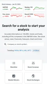 Stock Analysis: Stocks & Funds screenshot