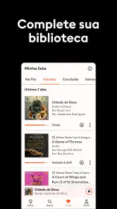 Storytel: Audiolivros e livros screenshot