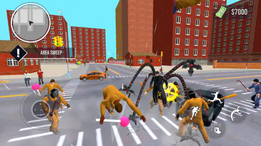 Superhero Crime Open World War screenshot