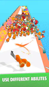 Superhero Hand Run screenshot