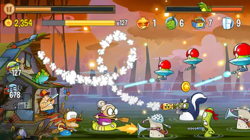 Swamp Attack screenshot
