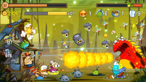 Swamp Attack screenshot