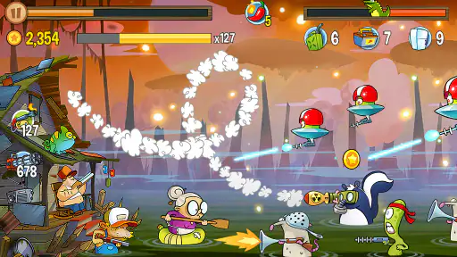 Swamp Attack screenshot