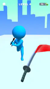 Sword Play! Jogo de ninja 3D screenshot