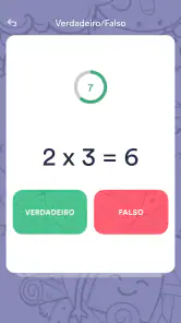 Tabuada. Jogo de multiplicação screenshot