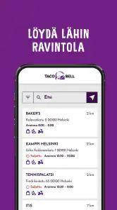 Taco Bell Suomi screenshot
