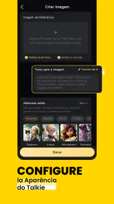 Talkie: IA Personalizada screenshot