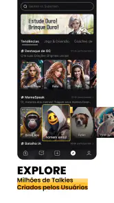 Talkie: IA Personalizada screenshot