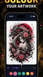 Tatuagem AR Draw&amp;Trace screenshot