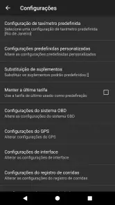 Taxímetro screenshot