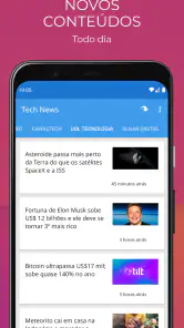 Tech News Notícias Tecnologia screenshot
