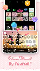 Teclado Pink Cute Hippo screenshot