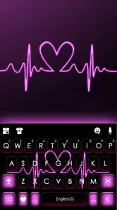 Teclado Pink RGB Heart screenshot