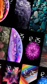 Tela de bloqueio OS 17 screenshot
