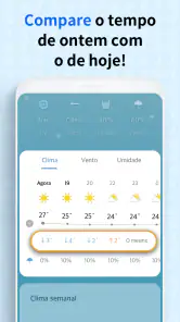 Tela do Clima screenshot