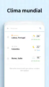 Tela do Clima screenshot