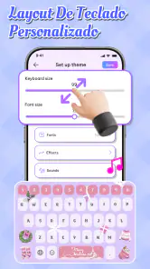 Temas Fontes de Teclado Emoji screenshot