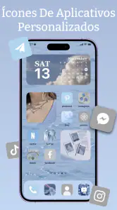 Temas-Ícones, papéis de parede screenshot