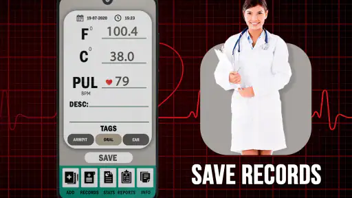 Temperatura corporal screenshot