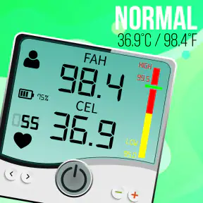 Temperatura corporal febre screenshot
