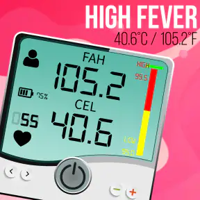 Temperatura corporal febre screenshot