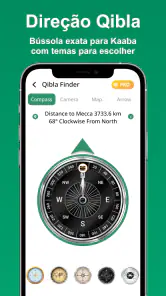 Tempo de oração, Azan e Qibla screenshot