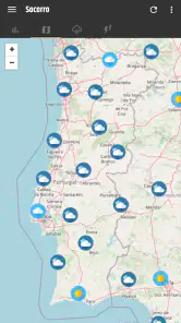 Tempo e relógio simples screenshot