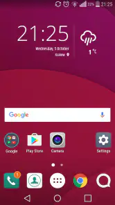 Tempo e relógio simples screenshot