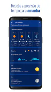 Tempo e relógio transparente screenshot