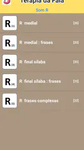 Terapia da Fala :exercícios PT screenshot