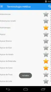 Terminologia médica screenshot