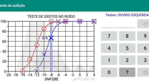 Teste de audição screenshot