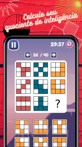 Teste QI: Lógica & Raciocínio screenshot