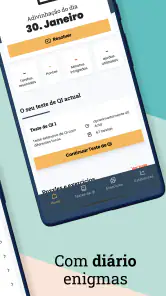 Teste de QI (Português) screenshot