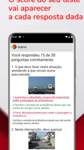 Testes de Código IMTT:  Exames screenshot
