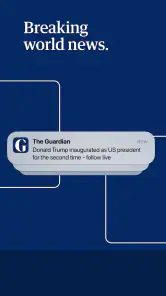 The Guardian - Live World News screenshot