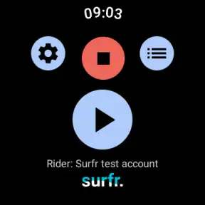 The Surfr. App screenshot