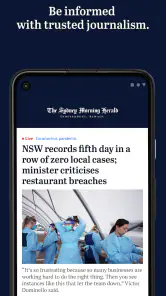The Sydney Morning Herald screenshot