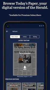 The Sydney Morning Herald screenshot