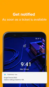 TicketSwap screenshot