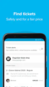 TicketSwap screenshot