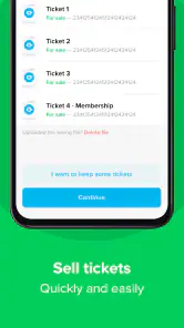 TicketSwap screenshot